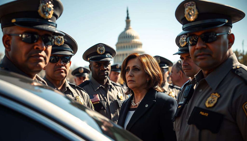 Kamala Harris security detail Kamala Harris security detail
