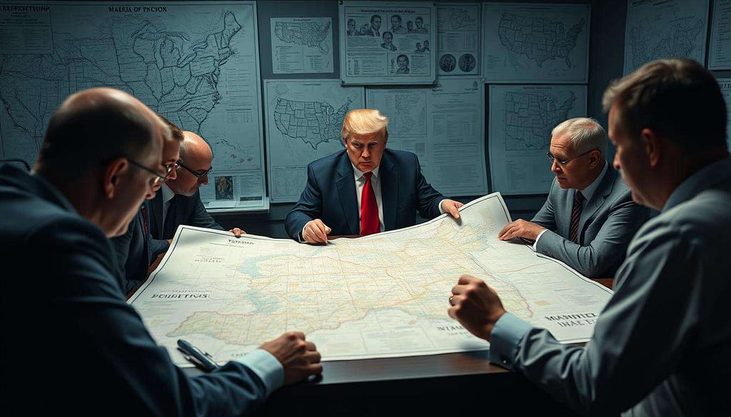 Trump's redistricting push Trump's redistricting push
