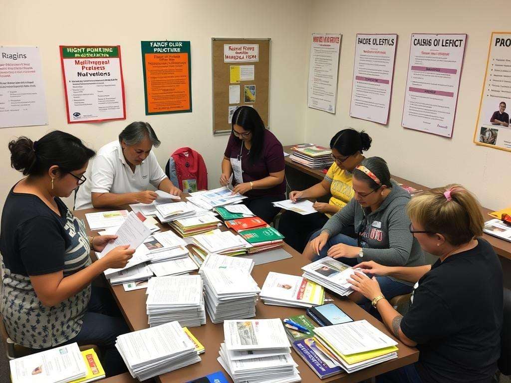 Community organization preparing to support immigrant families Community organization preparing to support immigrant families